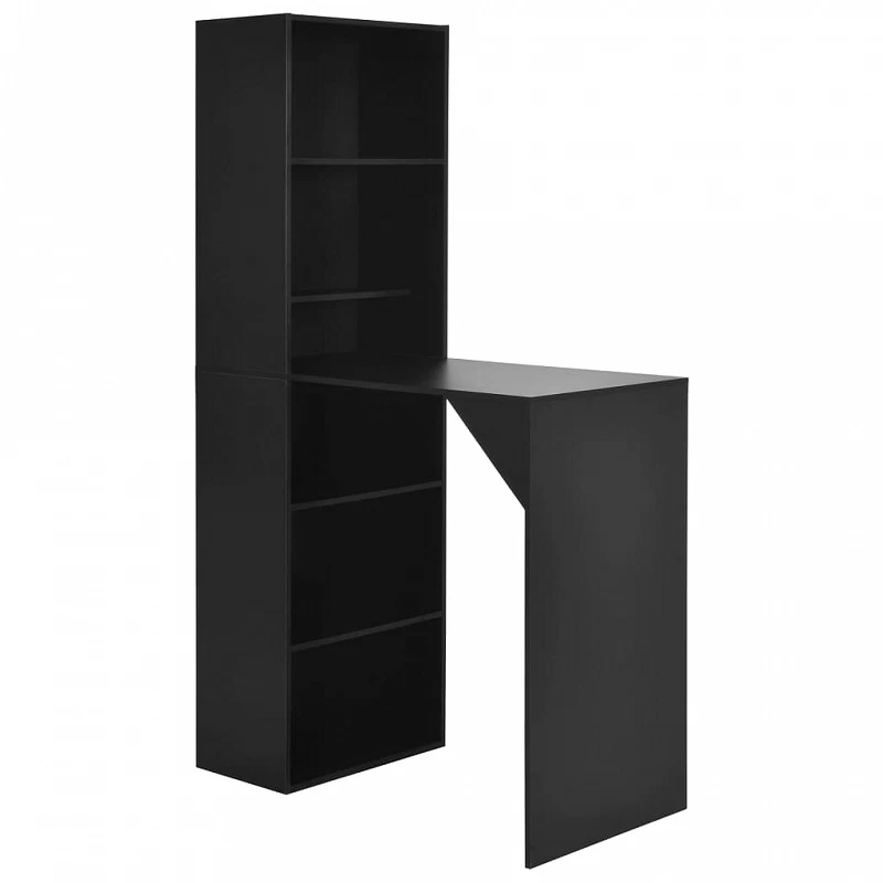 Acquista Tavolo da Bar con Mobiletto Nero 115x59x200 cm con riferimento GHV-280228 della ditta GARDENHOME