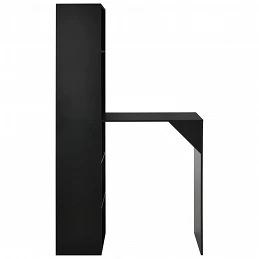 Acquista Tavolo da Bar con Mobiletto Nero 115x59x200 cm con riferimento GHV-280228 della ditta GARDENHOME