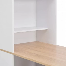 Acquista Tavolo da Bar con Mobiletto Bianco 115x59x200 cm con riferimento GHV-280230 della ditta GARDENHOME