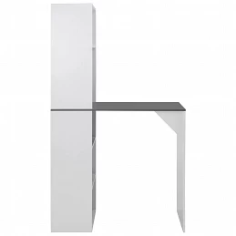 Acquista Tavolo da Bar con Mobiletto Bianco 115x59x200 cm con riferimento GHV-280231 della ditta GARDENHOME