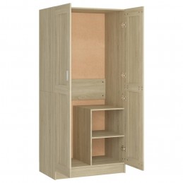 Acquista Armadio Rovere Sonoma 82,5x51,5x180cm in Truciolato con riferimento GHV-803437 della ditta GARDENHOME