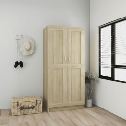 Acquista Armadio Rovere Sonoma 82,5x51,5x180cm in Truciolato con riferimento GHV-803437 della ditta GARDENHOME