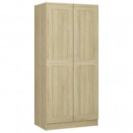 Acquista Armadio Rovere Sonoma 82,5x51,5x180cm in Truciolato con riferimento GHV-803437 della ditta GARDENHOME