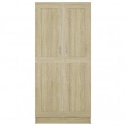 Acquista Armadio Rovere Sonoma 82,5x51,5x180cm in Truciolato con riferimento GHV-803437 della ditta GARDENHOME