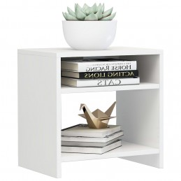 Acquista Comodini Lucidi Bianchi 2pz 40x30x40 cm in Truciolato con riferimento GHV-800022 della ditta GARDENHOME
