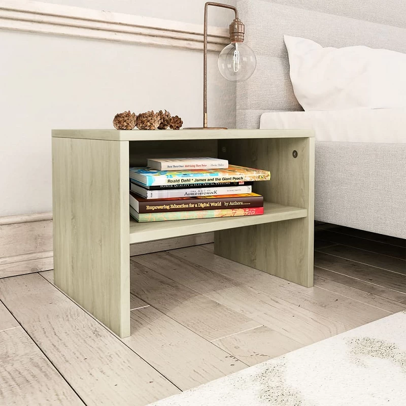Acquista Comodino Rovere Sonoma 40x30x30 cm in Truciolato con riferimento GHV-800069 della ditta GARDENHOME