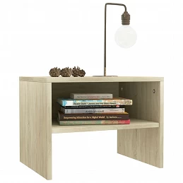 Acquista Comodino Rovere Sonoma 40x30x30 cm in Truciolato con riferimento GHV-800069 della ditta GARDENHOME