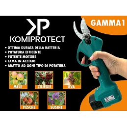 Acquista Forbice a Batteria GAMMA 1 taglio 25 mm con riferimento K613 della ditta KOMIPROTECT