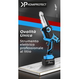 Acquista Motosega Argon 4 profi a Batteria con Lubrificazione Catena con riferimento K615 della ditta KOMIPROTECT