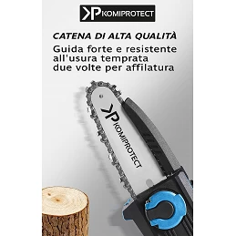 Acquista Motosega Argon 4 profi a Batteria con Lubrificazione Catena con riferimento K615 della ditta KOMIPROTECT