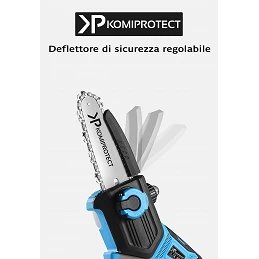 Acquista Motosega Argon 4 profi a Batteria con Lubrificazione Catena con riferimento K615 della ditta KOMIPROTECT