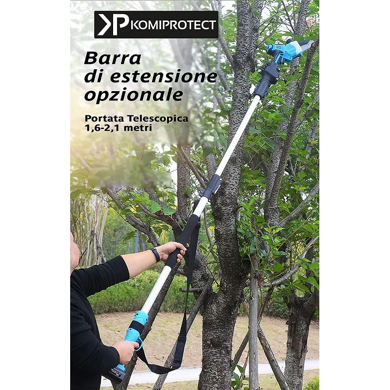 Acquista Asta Telescopica 160-210 cm per Motosega Argon 4 Profi con riferimento K618 della ditta KOMIPROTECT