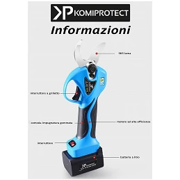 Acquista Forbice a Batteria Vega 2 Profi Taglio 32 mm con riferimento K617 della ditta KOMIPROTECT