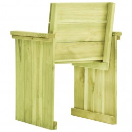 Acquista Sedia da Giardino in Legno di Pino Impregnato con riferimento GHV-49033 della ditta GARDENHOME