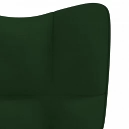Acquista Poltrona Relax Verde Scuro in Velluto con riferimento GHV-328075 della ditta GARDENHOME