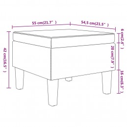 Acquista Poggiapiedi con Gambe in Legno Rosso Vino in Tessuto con riferimento GHV-329428 della ditta GARDENHOME