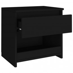 Acquista Comodino Nero 40x30x39 cm in Truciolato con riferimento GHV-803445 della ditta GARDENHOME
