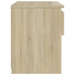 Acquista Comodino Rovere Sonoma 40x30x39 cm in Truciolato con riferimento GHV-803449 della ditta GARDENHOME