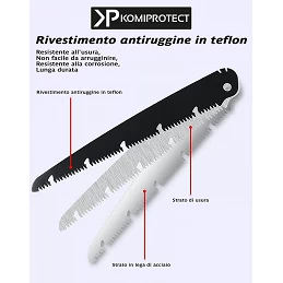 Acquista Seghetto Komiprotect Profi Black Titan 1 con riferimento K619 della ditta KOMIPROTECT