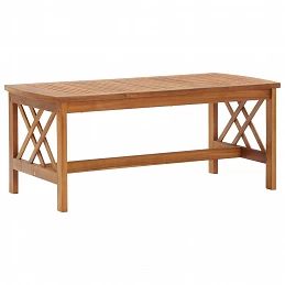 Acquista Tavolino da Caffè 102x50x43 cm in Legno Massello di Acacia con riferimento GHV-310265 della ditta GARDENHOME