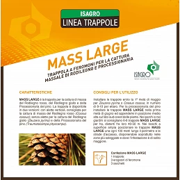 Acquista Isagro Mass Large Processionaria o Rodilegno Trappola Feromoni con riferimento ISA005 della ditta ISAGRO