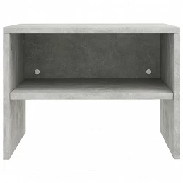 Acquista Comodino Grigio Cemento 40x30x30 cm in Truciolato con riferimento GHV-800071 della ditta GARDENHOME