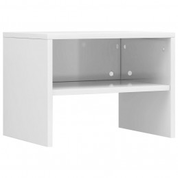 Acquista Comodini Bianco Lucido 2 pz 40x30x30 cm in Truciolato con riferimento GHV-800076 della ditta GARDENHOME
