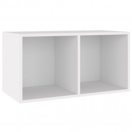 Acquista Contenitore per Vinili Bianco 71x34x36 cm in Legno Multistrato con riferimento GHV-800117 della ditta GARDENHOME