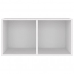 Acquista Contenitore per Vinili Bianco 71x34x36 cm in Legno Multistrato con riferimento GHV-800117 della ditta GARDENHOME