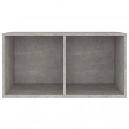 Acquista Contenitore per Vinili Grigio Cemento 71x34x36cm in Multistrato con riferimento GHV-800121 della ditta GARDENHOME