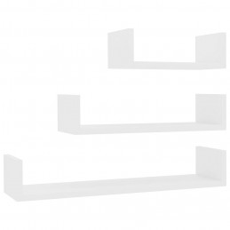 Acquista Mensole a Muro 3 pz Bianco in Legno Multistrato con riferimento GHV-800198 della ditta GARDENHOME
