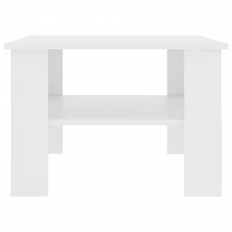 Acquista Tavolino da Salotto Bianco 60x60x42 cm in Legno Multistrato con riferimento GHV-800207 della ditta GARDENHOME