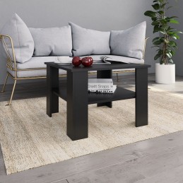 Acquista Tavolino da Caffè Nero 60x60x42 cm in Truciolato con riferimento GHV-800208 della ditta GARDENHOME