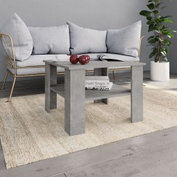 Acquista Tavolino da Caffè Grigio Cemento 60x60x42 cm in Truciolato con riferimento GHV-800211 della ditta GARDENHOME