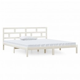 Acquista Giroletto Bianco in Legno Massello di Pino 140x190 cm con riferimento GHV-3101199 della ditta GARDENHOME