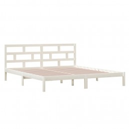 Acquista Giroletto Bianco in Legno Massello di Pino 140x190 cm con riferimento GHV-3101199 della ditta GARDENHOME