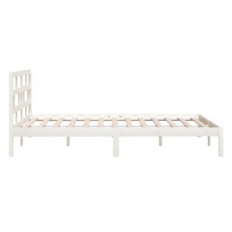 Acquista Giroletto Bianco in Legno Massello di Pino 140x190 cm con riferimento GHV-3101199 della ditta GARDENHOME