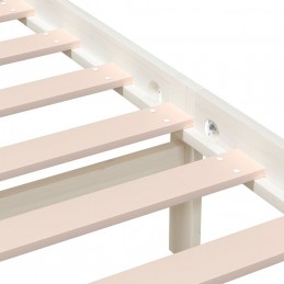 Acquista Giroletto Bianco in Legno Massello di Pino 140x190 cm con riferimento GHV-3101199 della ditta GARDENHOME