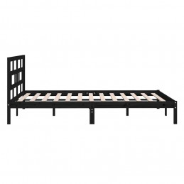 Acquista Giroletto Nero in Legno Massello di Pino 140x190 cm con riferimento GHV-3101202 della ditta GARDENHOME