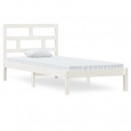 Acquista Giroletto Bianco in Legno Massello di Pino 90x200 cm con riferimento GHV-3101204 della ditta GARDENHOME