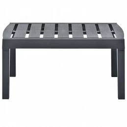 Acquista Tavolo da Giardino Antracite 78x55x38 cm in Plastica con riferimento GHV-48815 della ditta GARDENHOME