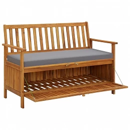 Acquista Cassapanca da Giardino 120 cm in Legno Massello di Acacia con riferimento GHV-310276 della ditta GARDENHOME