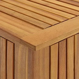 Acquista Contenitore da Giardino 60x50x58 cm in Legno Massello di Acacia con riferimento GHV-310283 della ditta GARDENHOME