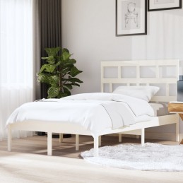 Acquista Giroletto Bianco in Legno Massello di Pino 140x200 cm con riferimento GHV-3101219 della ditta GARDENHOME