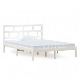 Acquista Giroletto Bianco in Legno Massello di Pino 140x200 cm con riferimento GHV-3101219 della ditta GARDENHOME
