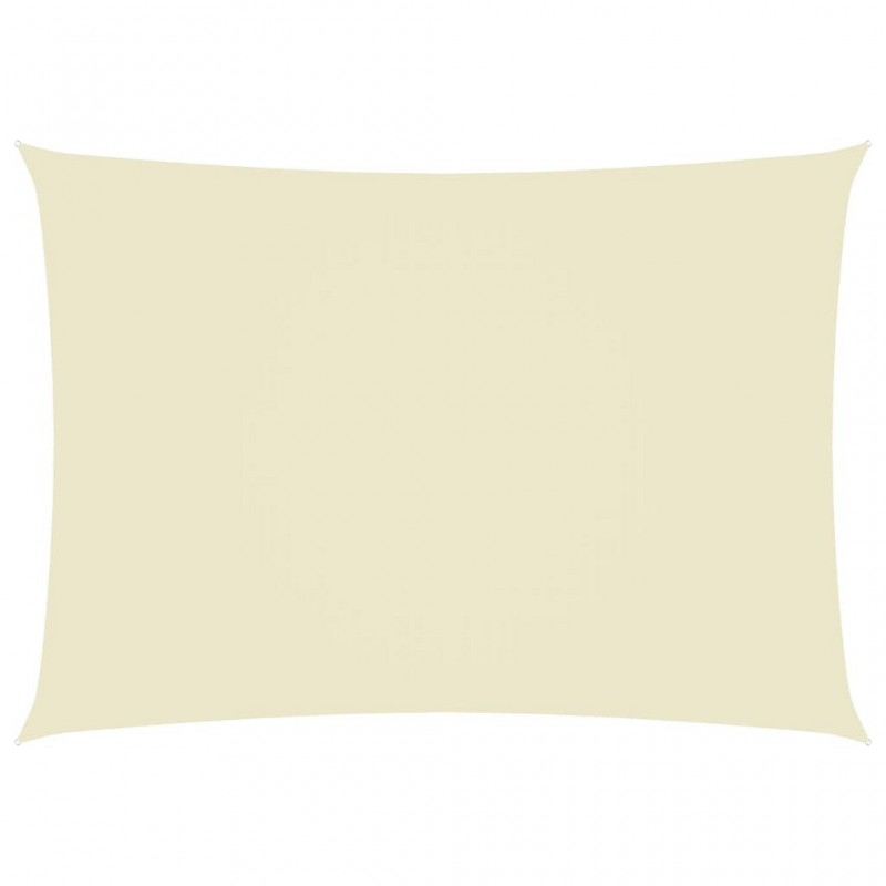 Acquista Parasole a Vela Oxford Rettangolare 2,5x4,5 m Crema con riferimento GHV-135208 della ditta GARDENHOME
