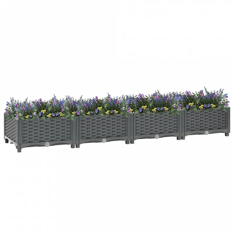 Acquista Fioriera Rialzata 160x40x23 cm in Polipropilene con riferimento GHV-310400 della ditta GARDENHOME