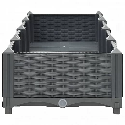 Acquista Fioriera Rialzata 160x40x23 cm in Polipropilene con riferimento GHV-310400 della ditta GARDENHOME