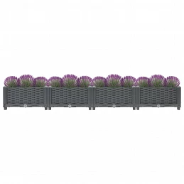 Acquista Fioriera Rialzata 160x40x23 cm in Polipropilene con riferimento GHV-310400 della ditta GARDENHOME