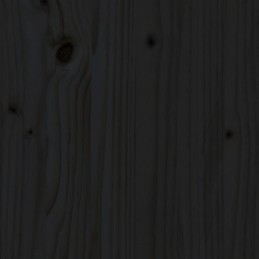 Acquista Giroletto Nero in Legno Massello 150x200 cm 5FT King Size con riferimento GHV-3101227 della ditta GARDENHOME